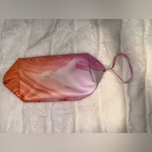 Pink and Orange Makeup Bag